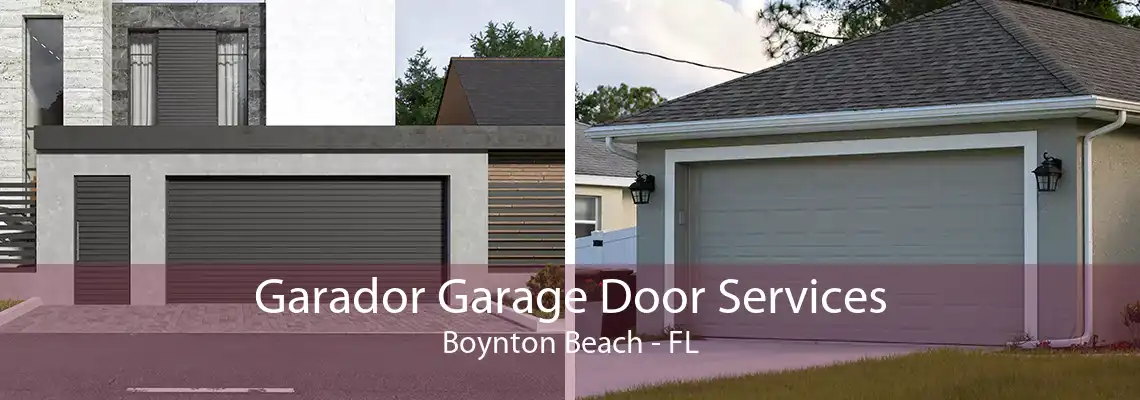 Garador Garage Door Services Boynton Beach - FL