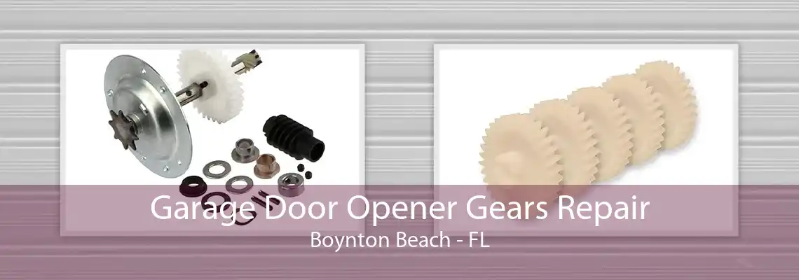 Garage Door Opener Gears Repair Boynton Beach - FL