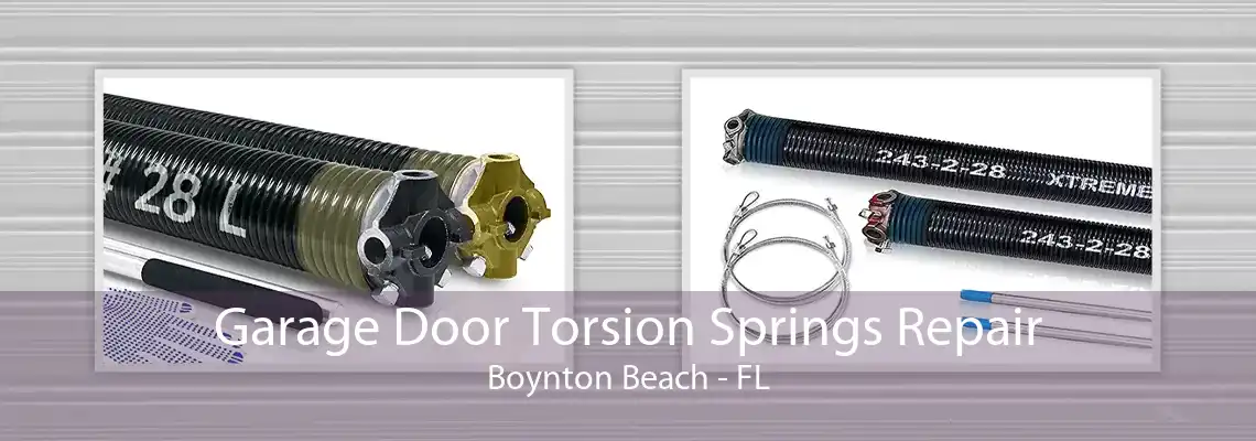 Garage Door Torsion Springs Repair Boynton Beach - FL