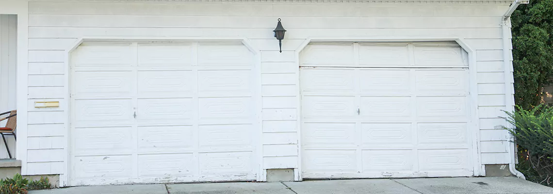Roller Garage Door Dropped Down Replacement in Boynton Beach, FL