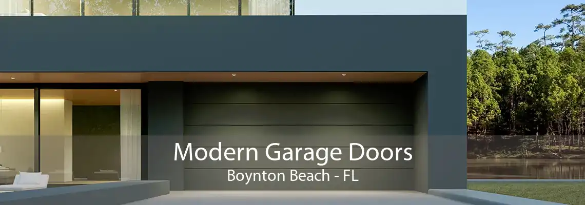 Modern Garage Doors Boynton Beach - FL